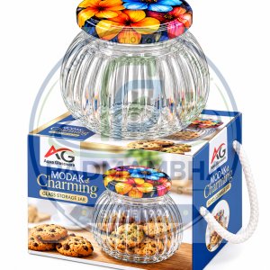 floral glass jar gift box