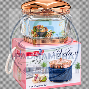 luxury rose gold jar gift box