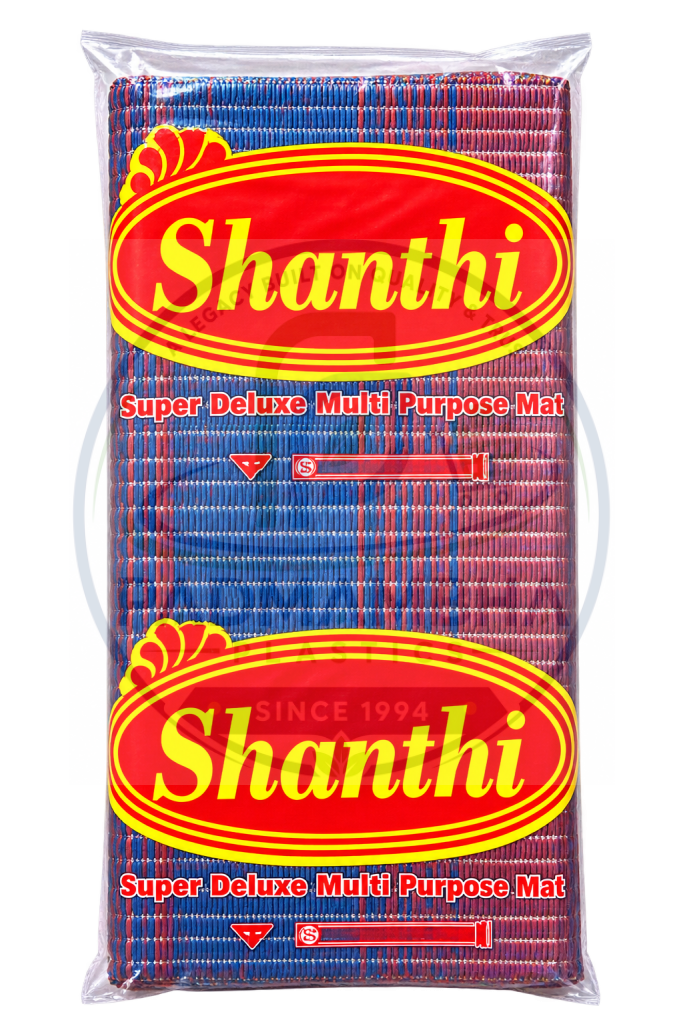 shanthi super deluxe woven mat package